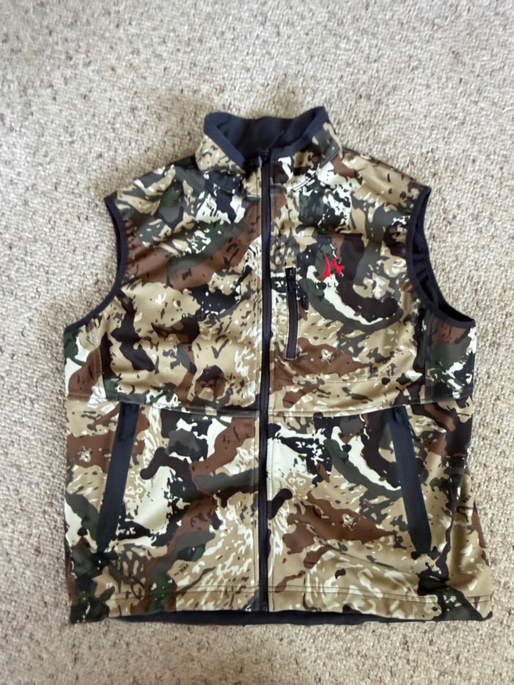 Killik Men's Summit Tracker Softshell Hunting Vest - Camo- L